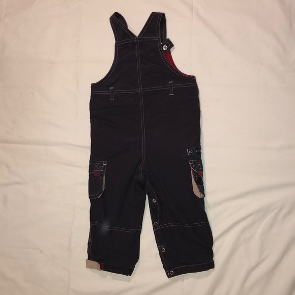 Talbots Brand Navy Blue Lined Overalls- Talbots Kids 24 month - Picture 5 of 5